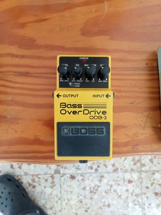 Pedales de Bajo: Boss, MXR, EBS, Aguilar