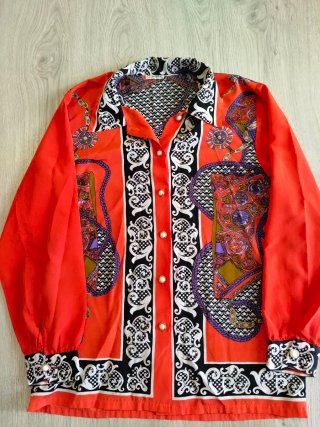 Blusa Vintage Multicolor