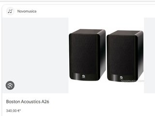 Altavoces Boston Acoustics A 26 EN PERFECTO ESTADO