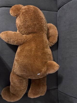 Oso de peluche grande marrón