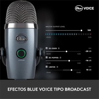 Micrófono Blue Yeti Nano Logitech