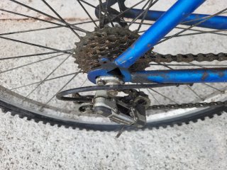 Bicicleta Peugeot Azul Modelo FX3S Montaña