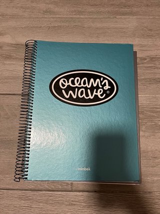 Cuadernos Ocean's Wave Nuevos (Set de 4)