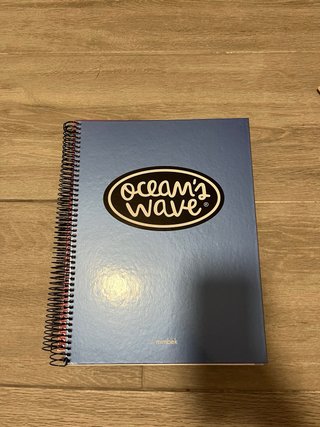 Cuadernos Ocean's Wave Nuevos (Set de 4)