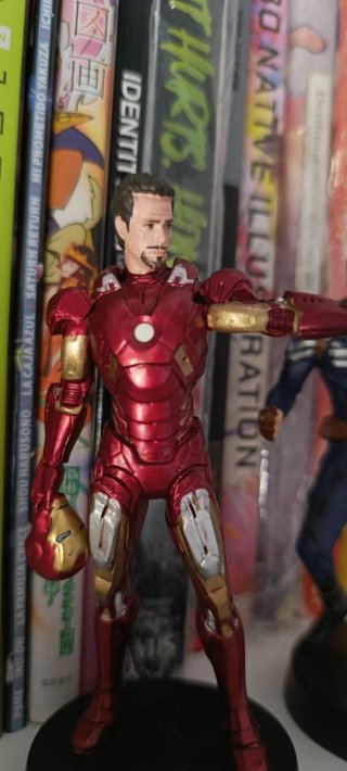 Pack Figuras Marvel Iron Man Capitán América