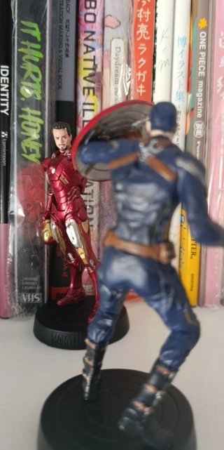 Pack Figuras Marvel Iron Man Capitán América