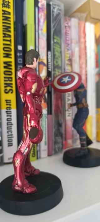 Pack Figuras Marvel Iron Man Capitán América