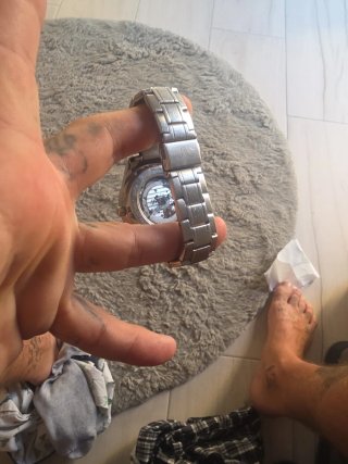 Reloj Festina Esqueleto Azul y Plateado