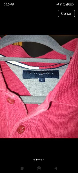 Polo Tommy Hilfiger Rojo