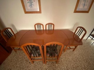 Mesa comedor + 6 sillas
