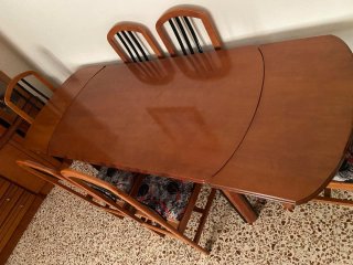 Mesa comedor + 6 sillas