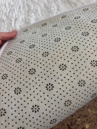 Alfombra pelo suave blanca