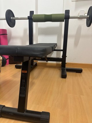 Banco Press Banca + Kit Pesas 50kg
