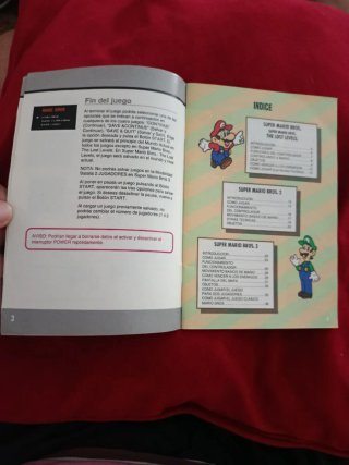 Manual Super Mario All Stars SNES PAL