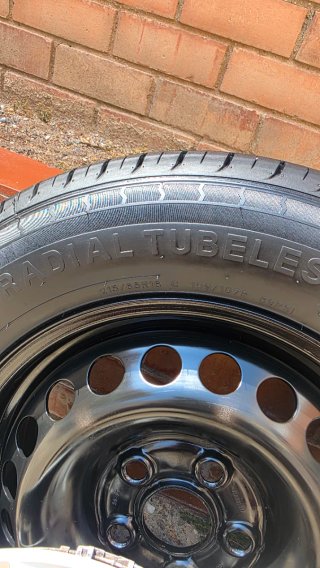 Llantas VW 5x100 con neumáticos nuevos
