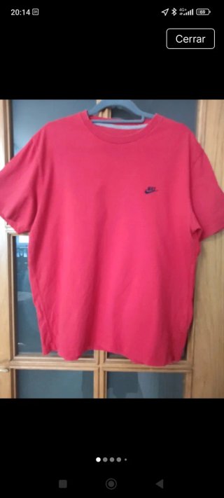 Camiseta Nike Roja