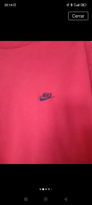 Camiseta Nike Roja