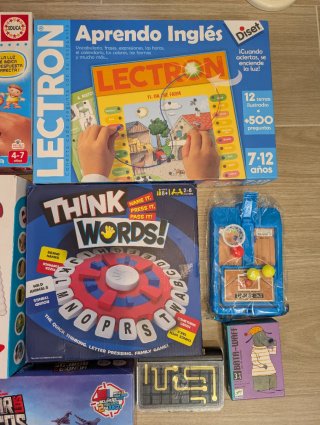 Por Ud. Juegos mesa precio unidad variados
