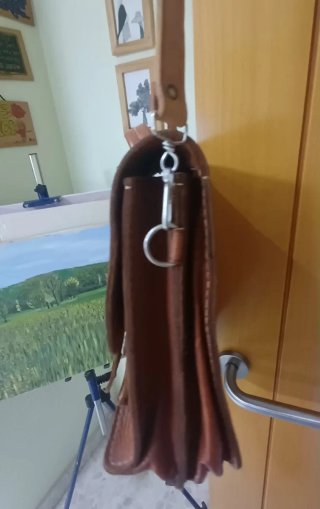 Maletín cuero hecho a mano