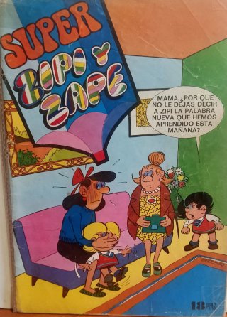 LOTE 5 TEBEOS SUPER ZIPI ZAPE.EL BUZON.