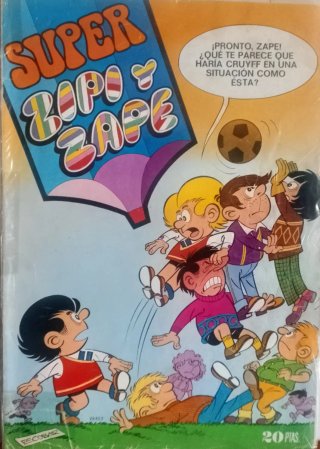 LOTE 5 TEBEOS SUPER ZIPI ZAPE.EL BUZON.