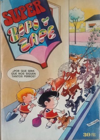LOTE 5 TEBEOS SUPER ZIPI ZAPE.EL BUZON.