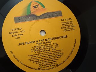 Jive Bunny - The Album LP Vinilo 1989