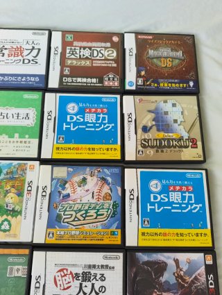 Lote 17 juegos DS y 3DS Japoneses