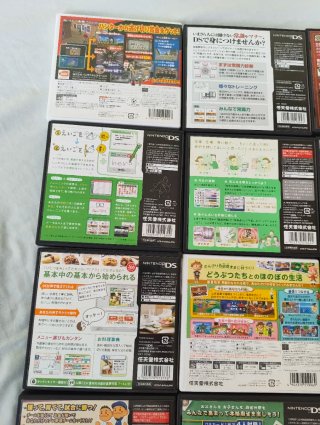 Lote 17 juegos DS y 3DS Japoneses