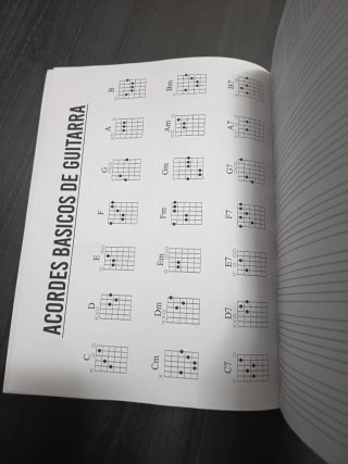 Cuaderno de Tablatura Guitarra sin usar