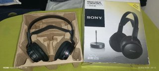 Cascos Inalámbricos Sony MDR-RF811 - Negro