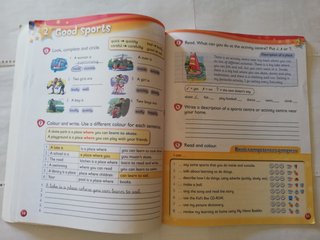 Libro y cuadernillo de ingles Kid ́s Box Level 4