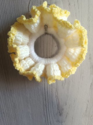 Coleteros de crochet hechos a mano