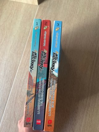 Libros 1,2,3 de los forasteros del tiempo