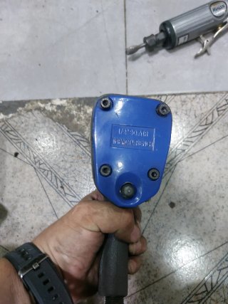 Taladro y pistola de impacto neumático