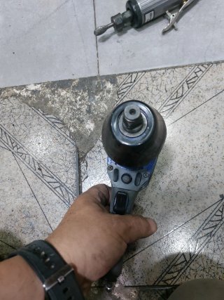 Taladro y pistola de impacto neumático