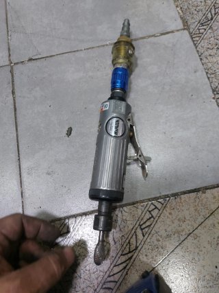 Taladro y pistola de impacto neumático