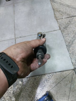 Taladro y pistola de impacto neumático
