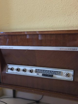 Mueble Tocadiscos Roselson Vintage