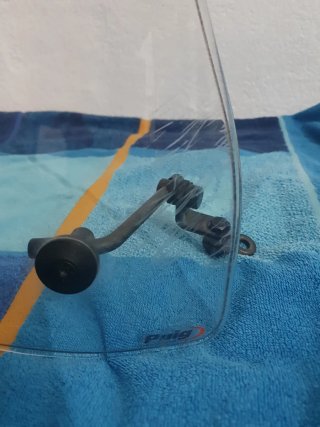 Pantalla para moto con soportes Para SYMPHONY 125