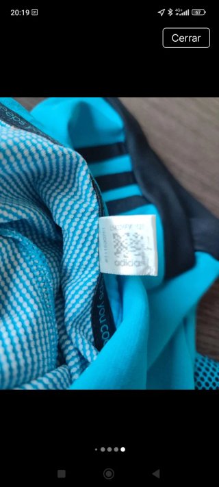 Polo deportivo Adidas azul