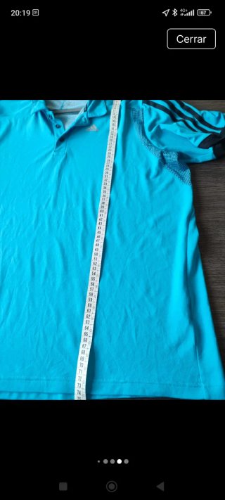 Polo deportivo Adidas azul