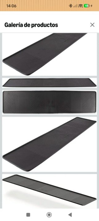 Alfombrilla trasera Ford Transit Custom original