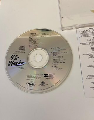 9 Settimane e Mezzo (9 1/2 Weeks) CD Soundtrack