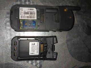 Teléfono Móvil Vintage Alcatel Negro