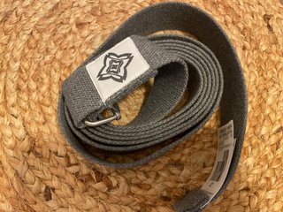 Cinturón de Yoga Gris