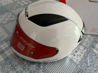 Casco moto blanco sin estrenar