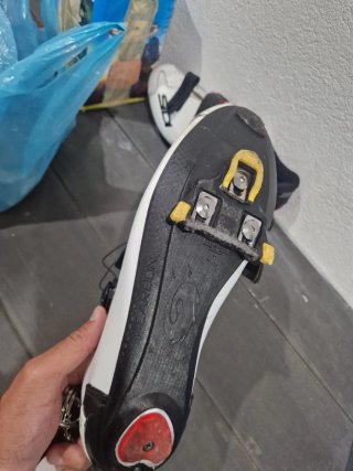 Sapatos Ciclismo Sidi Brancos