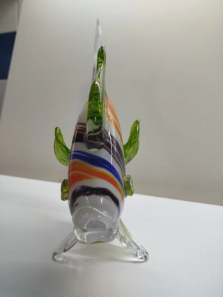 Pez Decorativo Cristal Multicolor
