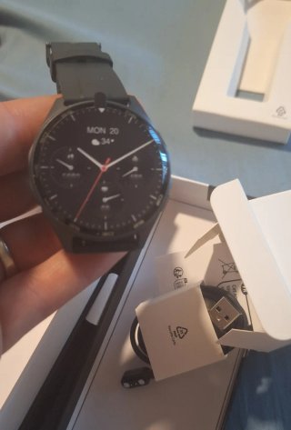 Smartwatch Nero e Grigio